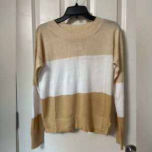 Club Monaco linen boatneck sweater